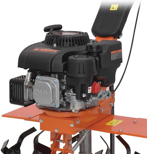 Kraft 691155 Четиритактов Мотофреза Бензинов 150сс с Ръчно стартиране