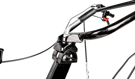 Loncin LC600 Viertakt Kultivator Benzin 5.5hp/196cc mit Manueller Start und Motor Loncin