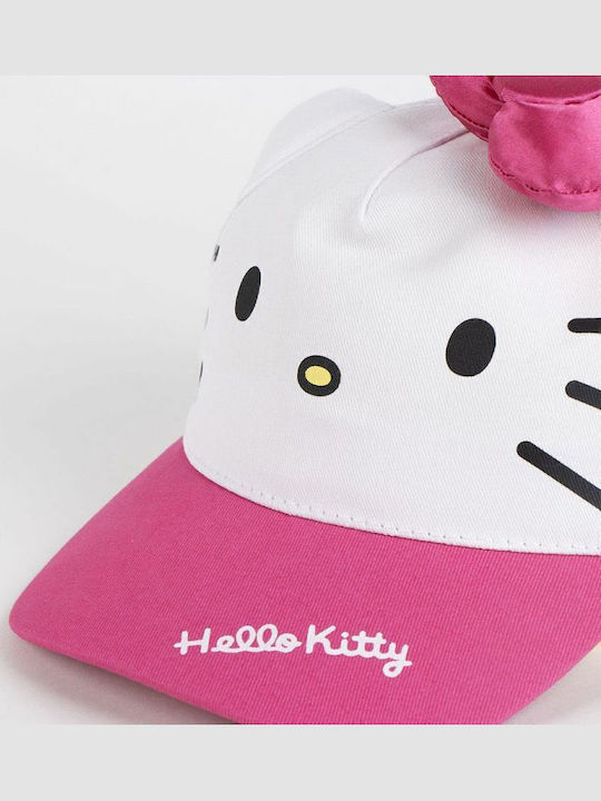 Cerda Kids' Hat Jockey Fabric White