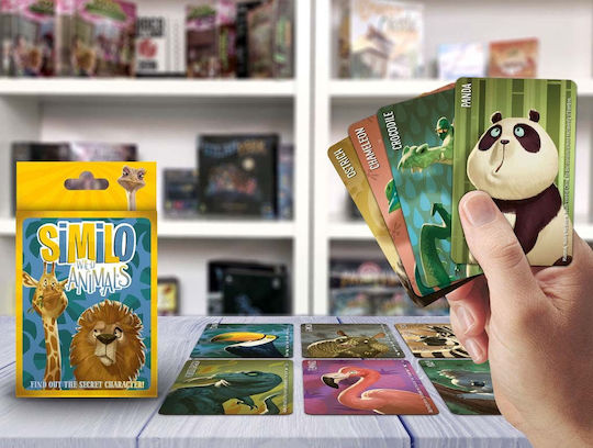 Brettspiel Similo Wild Animals für 2-8 Spieler 7+ Jahre HG047 (EN) Horrible Guild