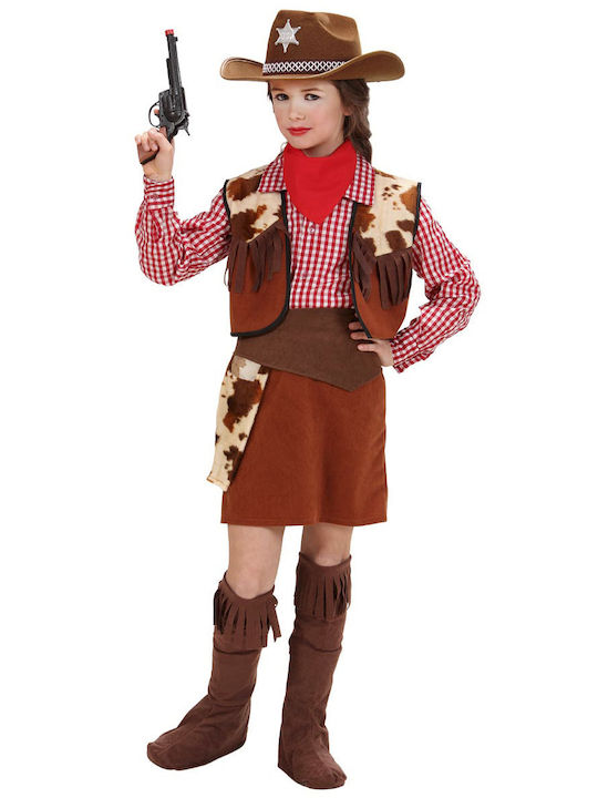 Αποκριάτικη Παιδική Στολή COWGIRL