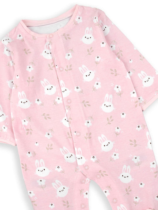 Babybol Body pentru Bebeluși Mânecă lungă Pink