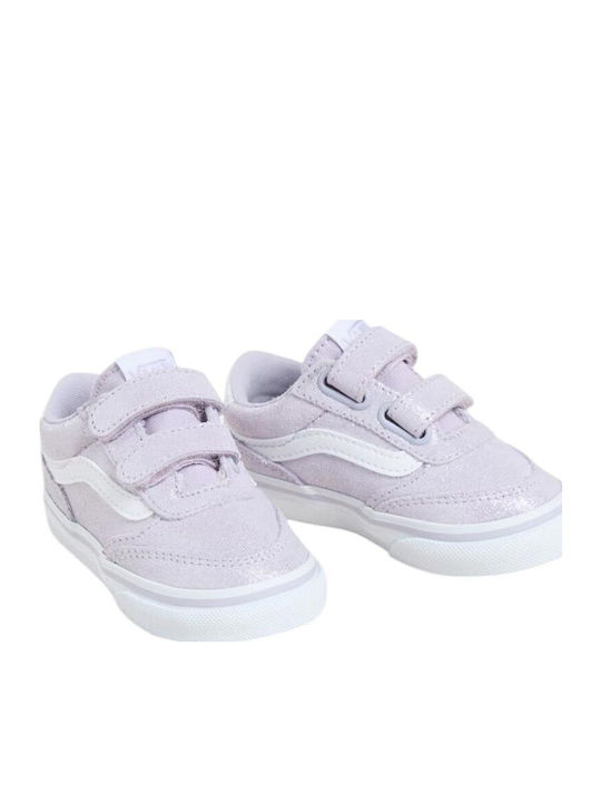 Brooklyn Ls Παιδικά Sneakers με Σκρατς Ασημί