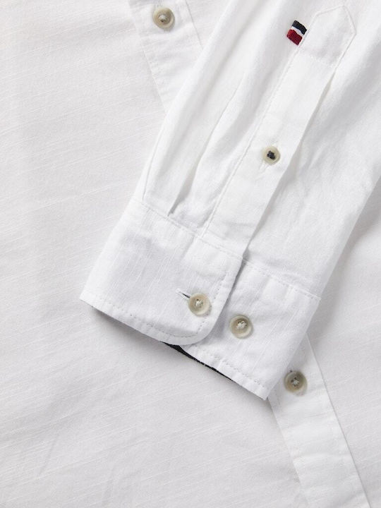 Jack & Jones Βαμβακερό Πουκάμισο White