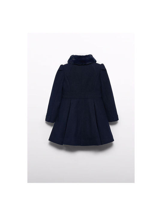 Abel & Lula Kids Coat Blue