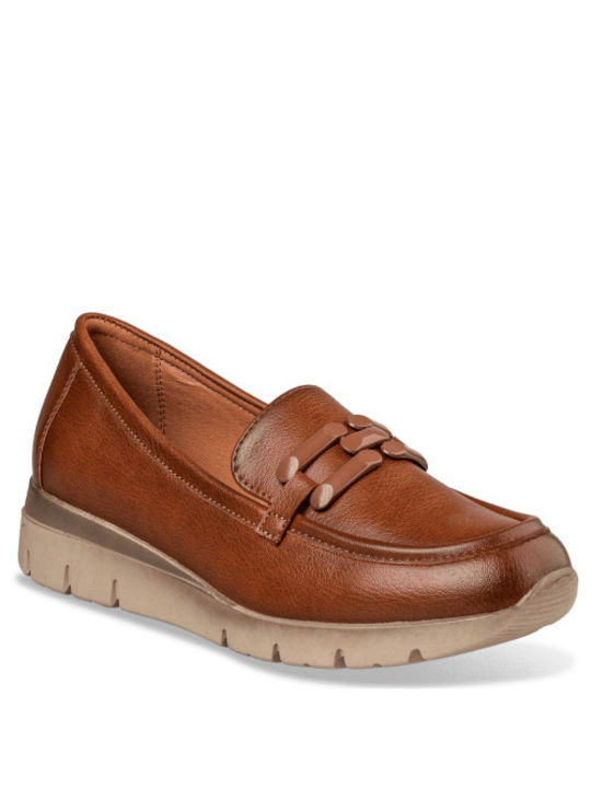 Envie Shoes Women's Loafers in Brown Color