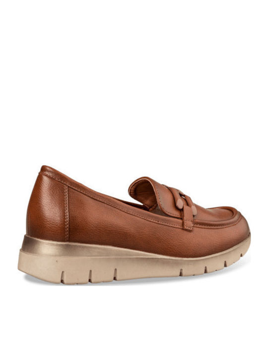 Women's Loafers in Brown Color