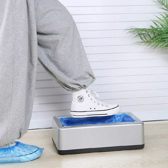 Automatischer Schuhüberzieher-Spender Blau
