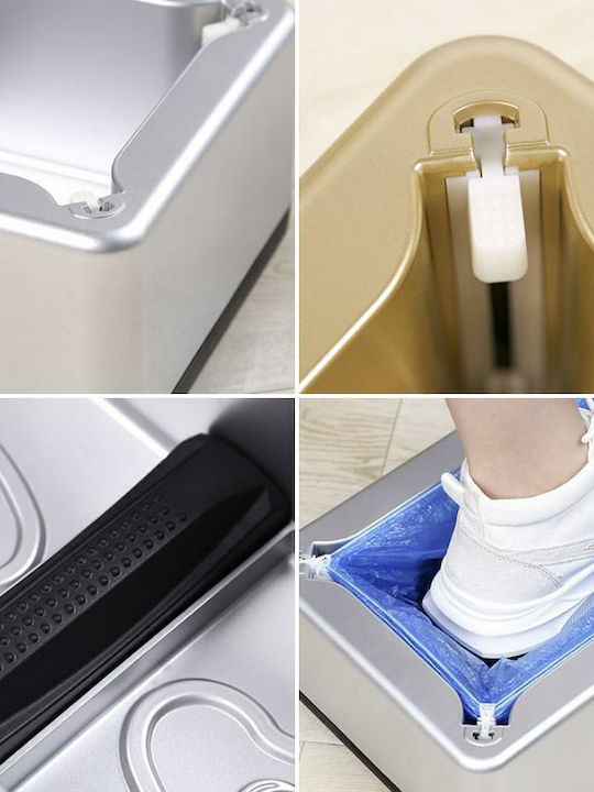 Automatischer Schuhüberzieher-Spender Blau
