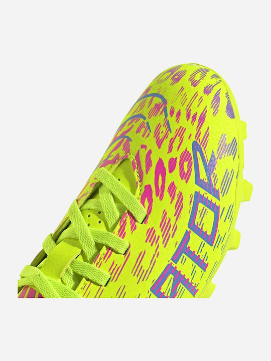 Predator Club Kids Molded Soccer Shoes Yellow