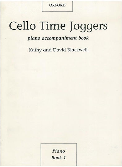 Kathy David Blackwell Cello Time Joggers Piano Accompaniment Book 1
