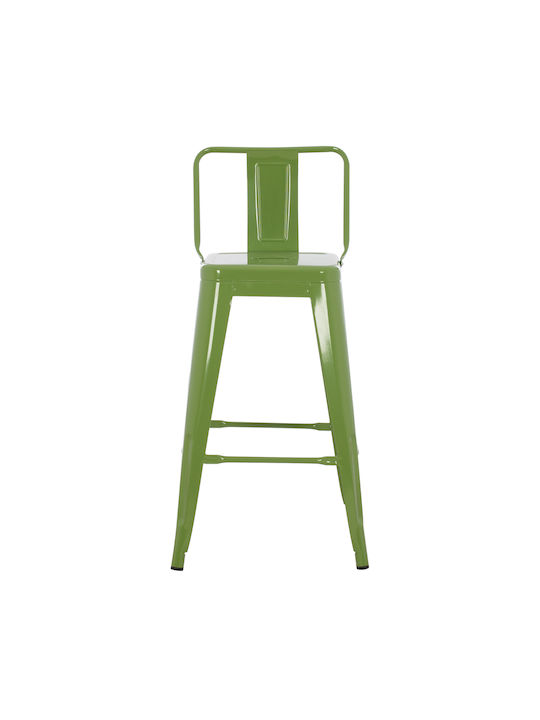 Stool for Bar Outdoor Melita-pro Light Olive Green 43x43x88cm