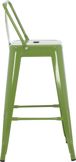 Табуретка Бар За външна употреба Melita-pro Light Olive Green 1бр 43x43x88см