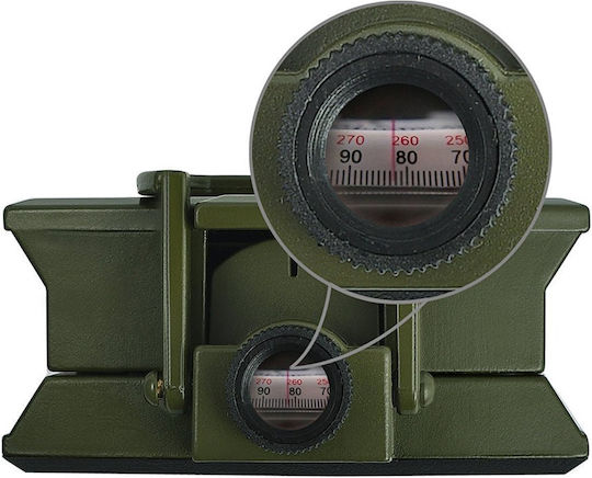 Proster Multifunktionaler Wasserdichter Professioneller Navigationskompass Klinometer Pst033