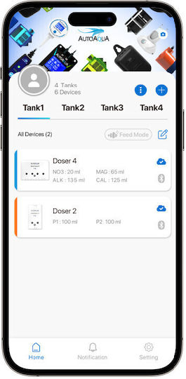 Aquarium Technische Ausrüstung Autoaqua Smart Doser 4 Dosierpumpe