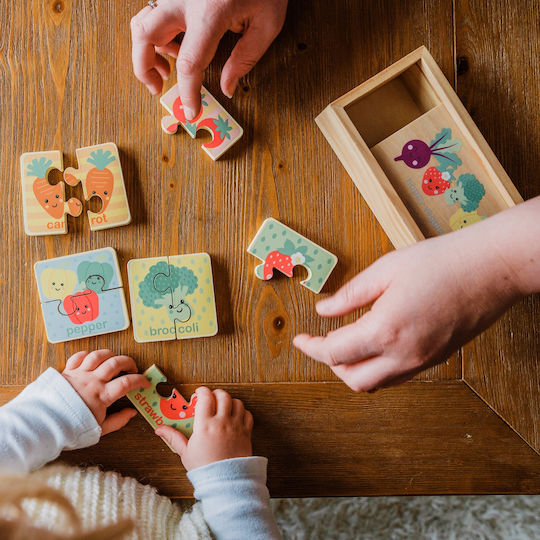 Ξύλινο Παιδικό Puzzle 12pcs Orange Tree Toys