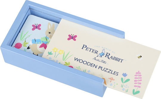 Ξύλινο Παιδικό Puzzle Peter Rabbit 12pcs Orange Tree Toys