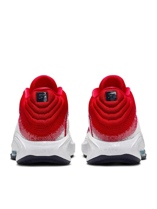 G.T. Hustle 3 Ψηλά Μπασκετικά Παπούτσια Κόκκινα