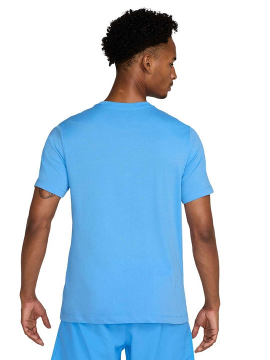 Nike M Nk Df T-shirt Light Blue