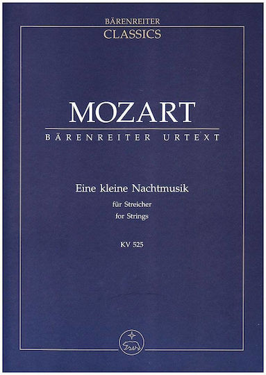 Mozart Eine Kleine Nachtmusik Kv525 Pocket Score