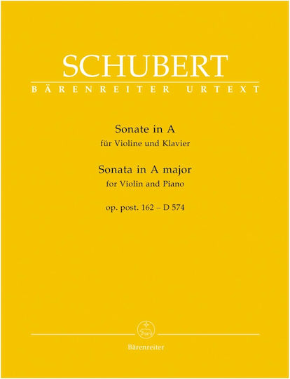 Schubert Sonata In A Major