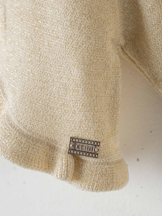 Kinderbolero Baumwolle GOLD