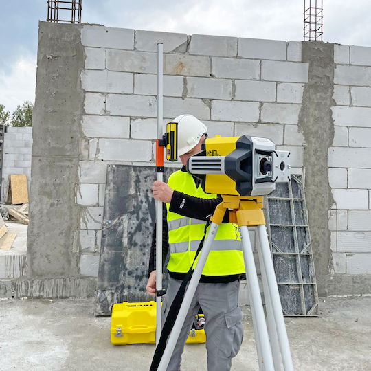 Sistem de Nivelare cu Laser Rotativ Digital Nl740g Fascicul Verde Planuri Verticale Orizontale Pante Rază de Acțiune Până la 700 m Auto-nivelare