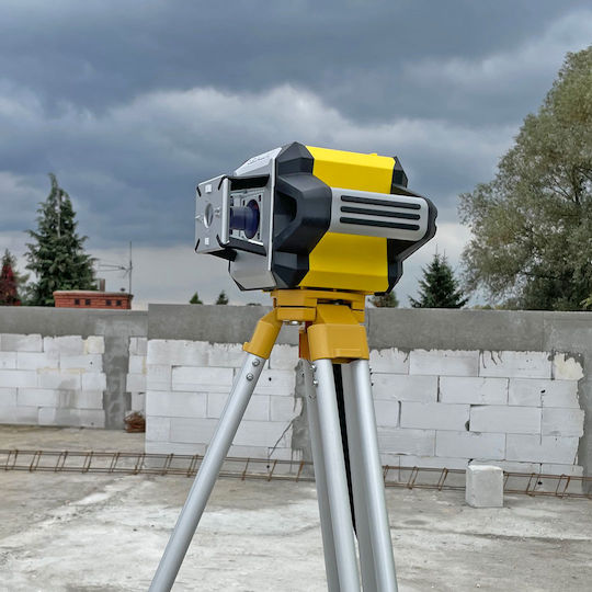 Nl740r Digital Rotary Laser Level System Red Beam Vertical Horizontal Planes Slopes Range Up To 700 M Self-leveling