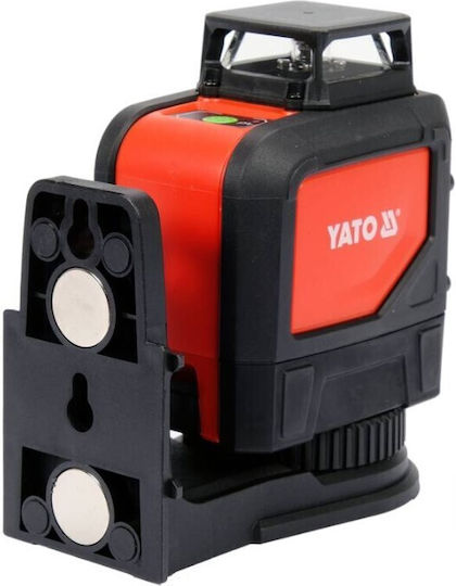 Yato Αυτορυθμιζόμενο Γραμμικό Αλφάδι Laser Πράσινης Δέσμης 1.5V