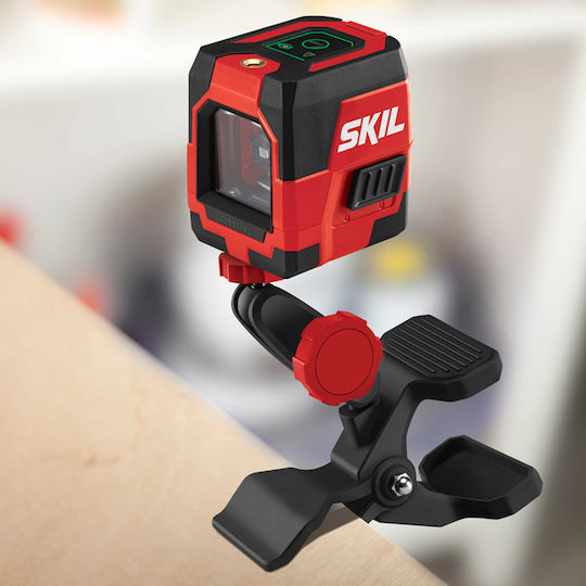 Skil Γραμμικό Αλφάδι Laser Πράσινης Δέσμης 3.7V με Εύρος Εργασίας 20m