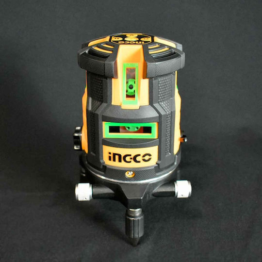 Ingco Self-leveling Linear Laser Level Green Beam 1.5V with Working Range 30m