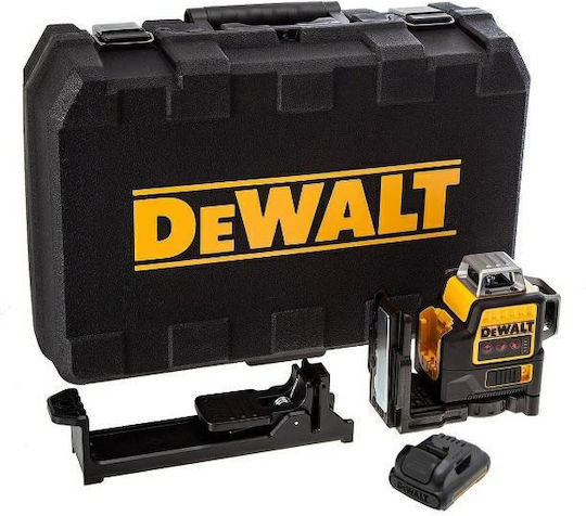 Dewalt Αυτορυθμιζόμενο Γραμμικό Αλφάδι Laser Κόκκινης Δέσμης 10.8V με Εύρος Εργασίας 30m