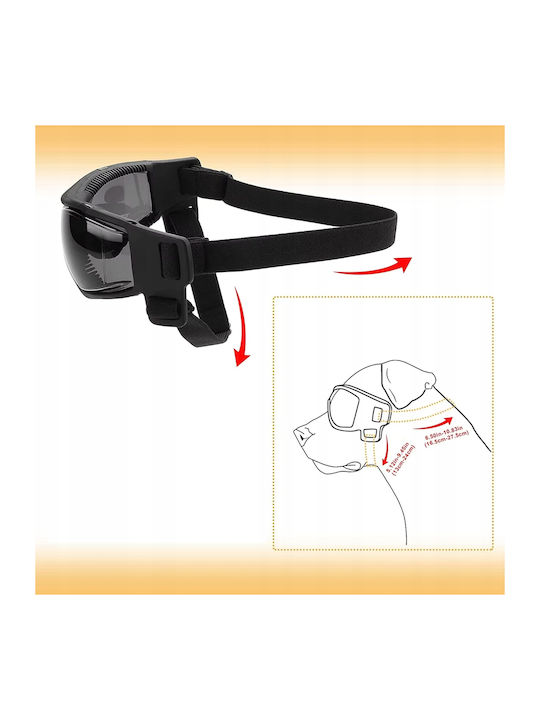 Schutzbrille Hunde Katzen Haustiere Motorrad Fahrrad UV400