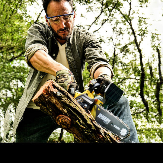 Cordless Chainsaw 8 Inch Brushless Electric Motor 21v 2 Batteries 3.0ah Imoum Live