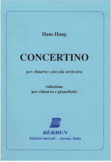 Haug Concertino Per Chitarra & Piccola Orchestra