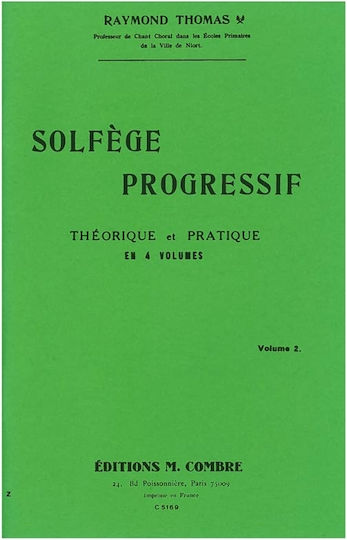 Thomas Solfege Progressif Vol.2