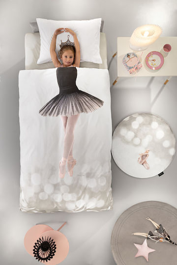 Saint Clair Suede Set Kids Duvet Cover Cotton 225εκ.