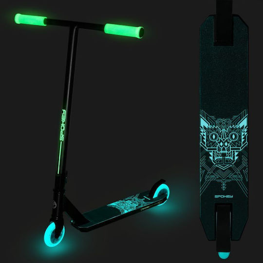 Spokey Trotinetă pentru Copii Night Rider 2 roți Freestyle Negru