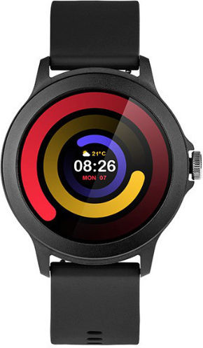 Tracer SMK3 Slay 42mm Smartwatch with Heart Rate Monitor (Black)
