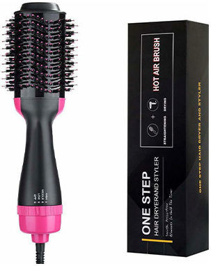 Electric Brush with Air for Straightening and Curls 1000W