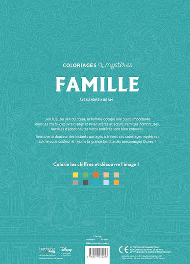 Disney Mystery Coloring Family 201724225x