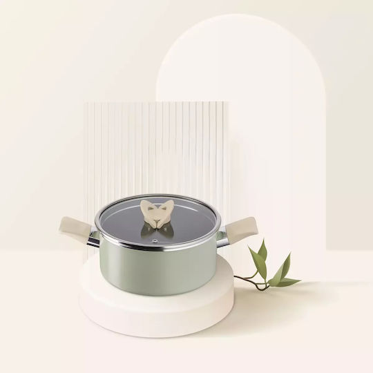 Tefal Blossom Tiefer Topf aus Aluminium 5.2Es / 24cm