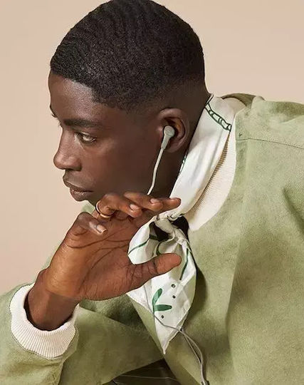 Fresh 'n Rebel Flow Tip In-ear Handsfree Ακουστικά με Βύσμα USB-C Smokey Pink