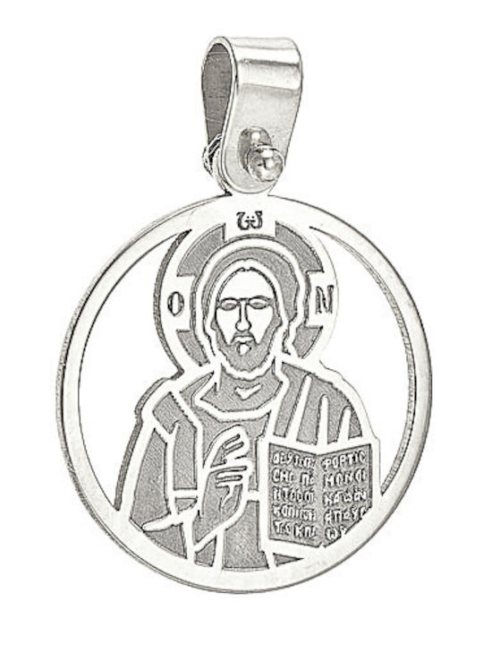Dio Jewellery Lab Μενταγιόν Κωνσταντινάτο 40cm Ασήμι