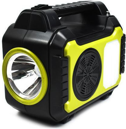 Autonome Photovoltaiksysteme mit Blitzlicht 4 Lampen Radio und USB-Ladegerät 105996