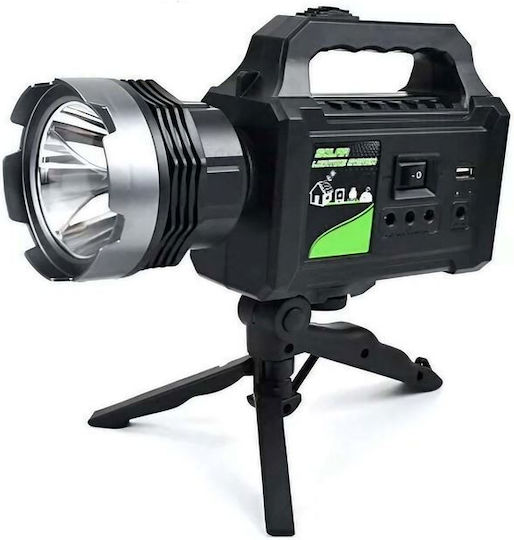 Solare Beleuchtungssystem Solar Kit Beleuchtung 3 mit Blitzlicht 3 Lampen und Ladegerät USB 105672