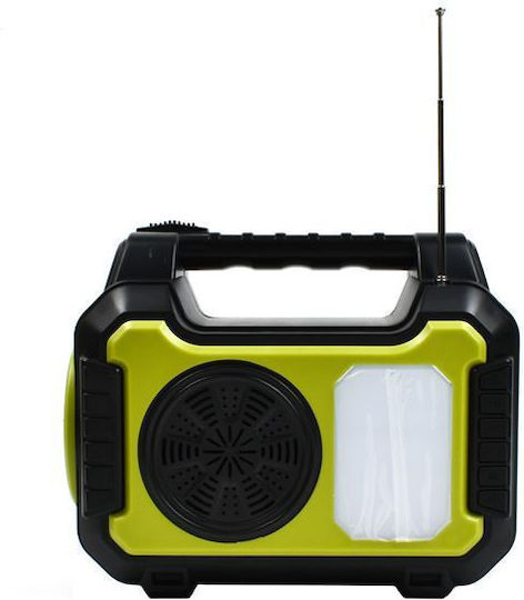 Autonome Photovoltaiksysteme mit Blitzlicht 4 Lampen Radio und USB-Ladegerät 105996