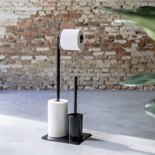 Sealskin Metallic Toilet Brush Black