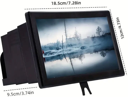 Phone Screen Magnifier in Black color