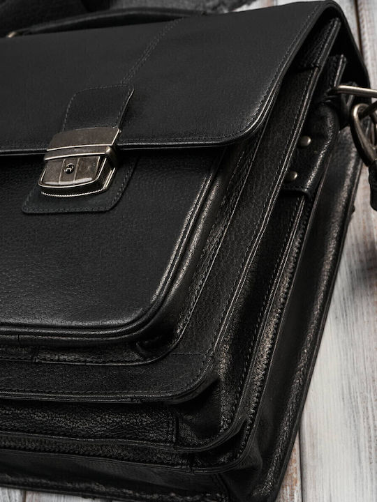 Lacoste Leder Herren Geldbörse Schwarz